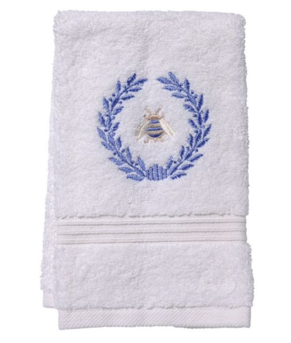 Terry Guest Towel Napoleon Bee Blue